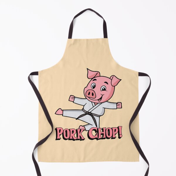 Item preview, Pork Chop! Cute Karate Pig Cartoon designed and sold by PMCreative.