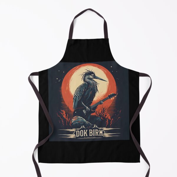 Item preview, Dark Heron with Guitar Rock Band Poster designed and sold by AllAboutNejsus.