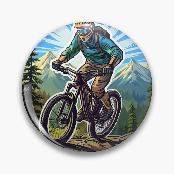 Artikelvorschau, Mountainbiking entworfen und verkauft von SMRprintdesign.