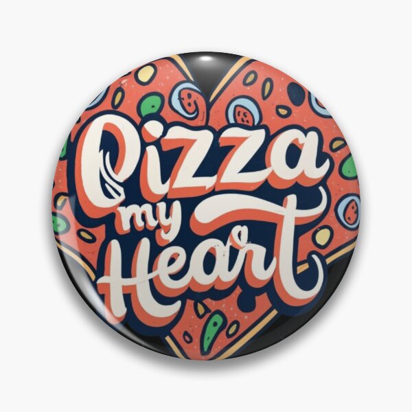 Item preview, Pizza My Heart Sticker  designed and sold by Ettevehs.