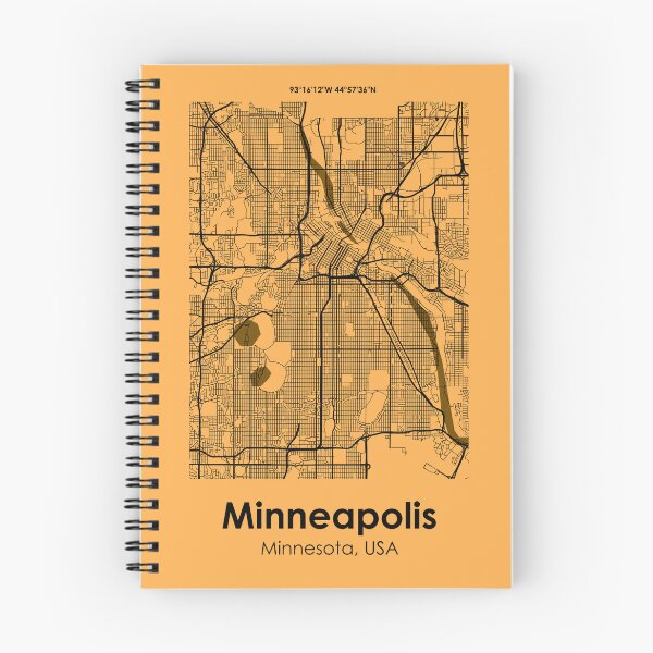Item preview, Minneapolis, Minnesota, USA, City Road Map designed and sold by 2BROSMAPS1.
