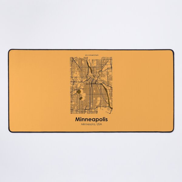 Item preview, Minneapolis, Minnesota, USA, City Road Map designed and sold by 2BROSMAPS1.