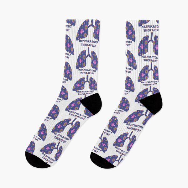 Item preview, Purple heart and flower Respiratory Therapist designed and sold by natnat7w.