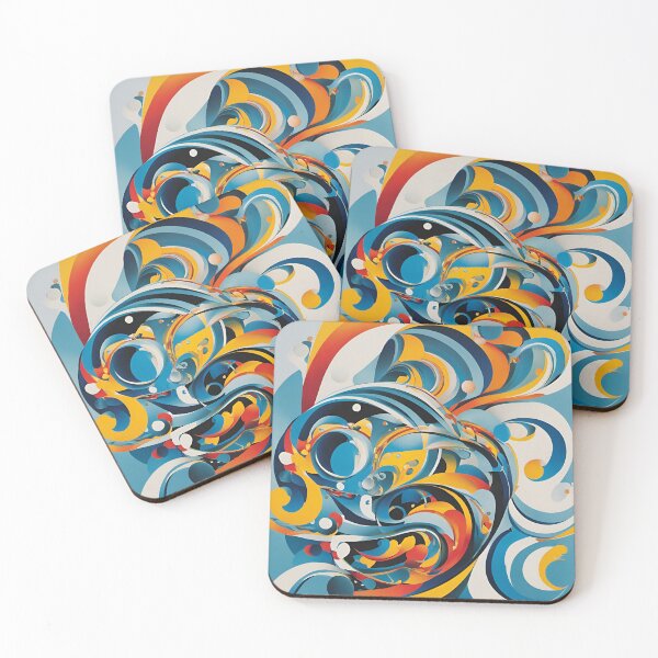 Item preview, Energize Your Space with Abstract Art  designed and sold by artmanikin.