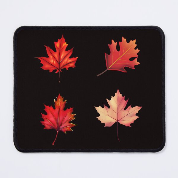 Item preview, Fall Autumn Leaf Sticker Pack designed and sold by Pattern-Way.