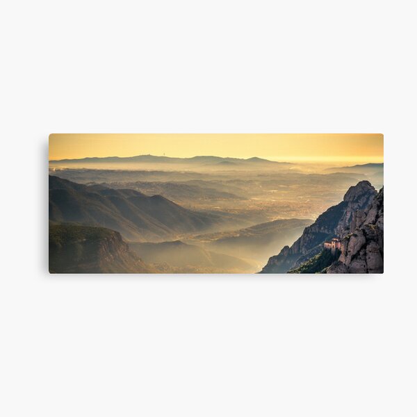 Montserrat morning glow Canvas Print