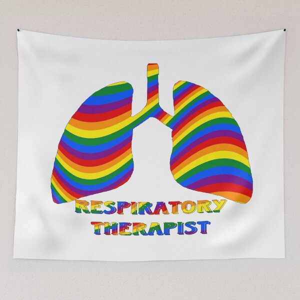 Item preview, LBGTQ Swirling Respiratory Therapist designed and sold by natnat7w.