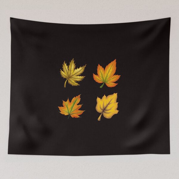 Item preview, Autumn Leaf Sticker Pack designed and sold by Pattern-Way.