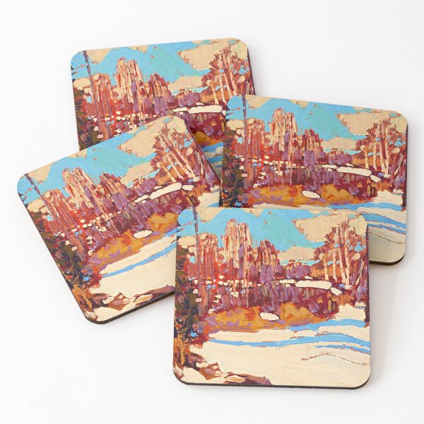 Item preview, Woods in Winter (1917) by Tom Thomson. designed and sold by IORI-PROFILER.