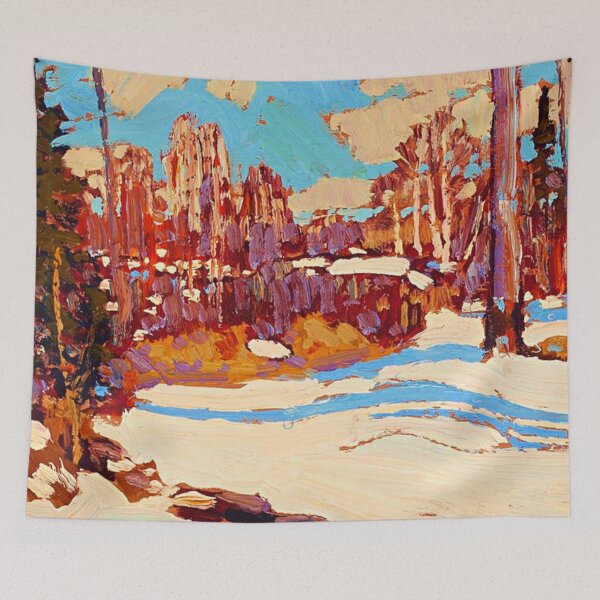 Item preview, Woods in Winter (1917) by Tom Thomson. designed and sold by IORI-PROFILER.