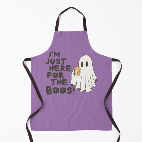 Item preview, I'm just here for the boos, cute Halloween ghost designed and sold by PellSilversmith.