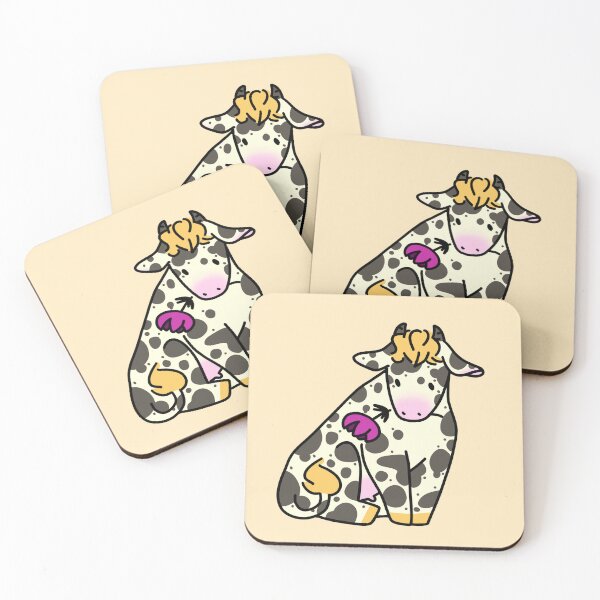 Item preview, Boba Mango Milk Cow designed and sold by HelLoveHelena.