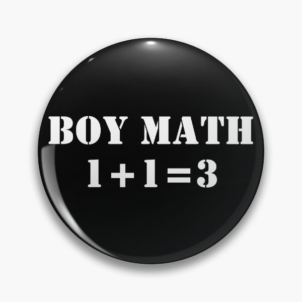 Item preview, Boy Math Meme designed and sold by RedPumpFlash.