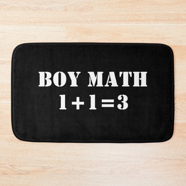 Item preview, Boy Math Meme designed and sold by RedPumpFlash.