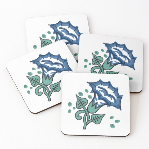 Item preview, Talavera Jimsonweed Flower - Blue 1 designed and sold by elizdesign.