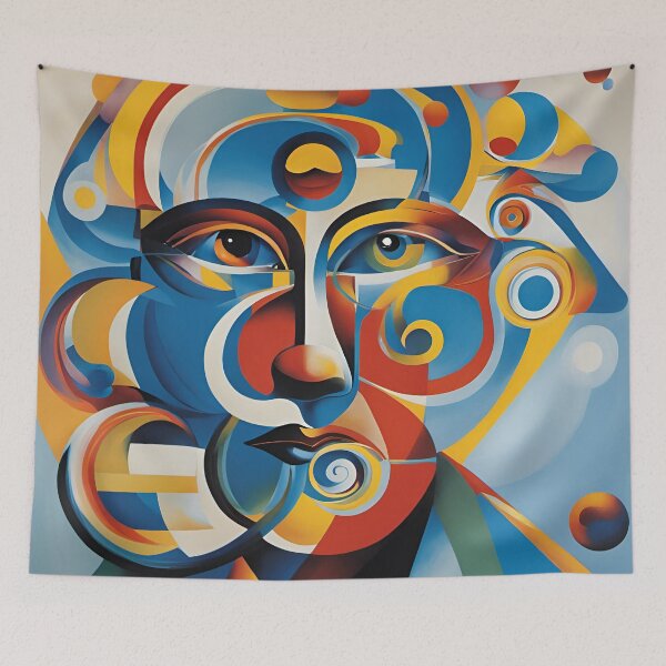 Item preview, Energetic Abstraction: A Visual Journey T-Shirt designed and sold by artmanikin.