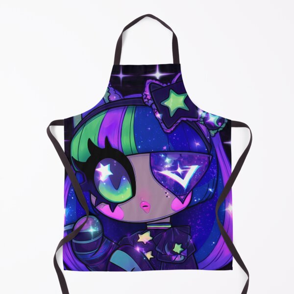 Item preview, Dark Starry Eyepatch Chibi Anime Girl designed and sold by bubblegoth.
