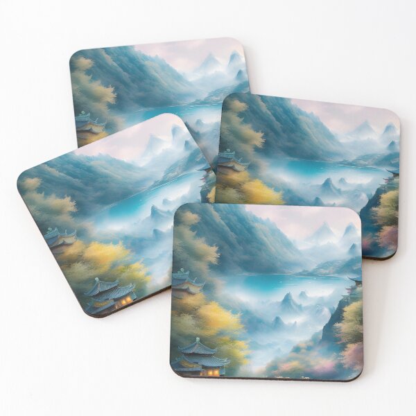 Item preview, Chinese Mountain and Water Landscape Painting - Chinese painting designed and sold by joejiing.