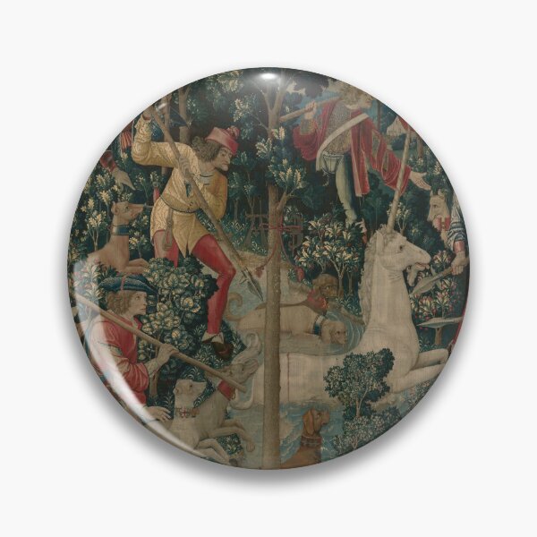 Item preview, Medieval unicorn tapestry designed and sold by katiehoran.