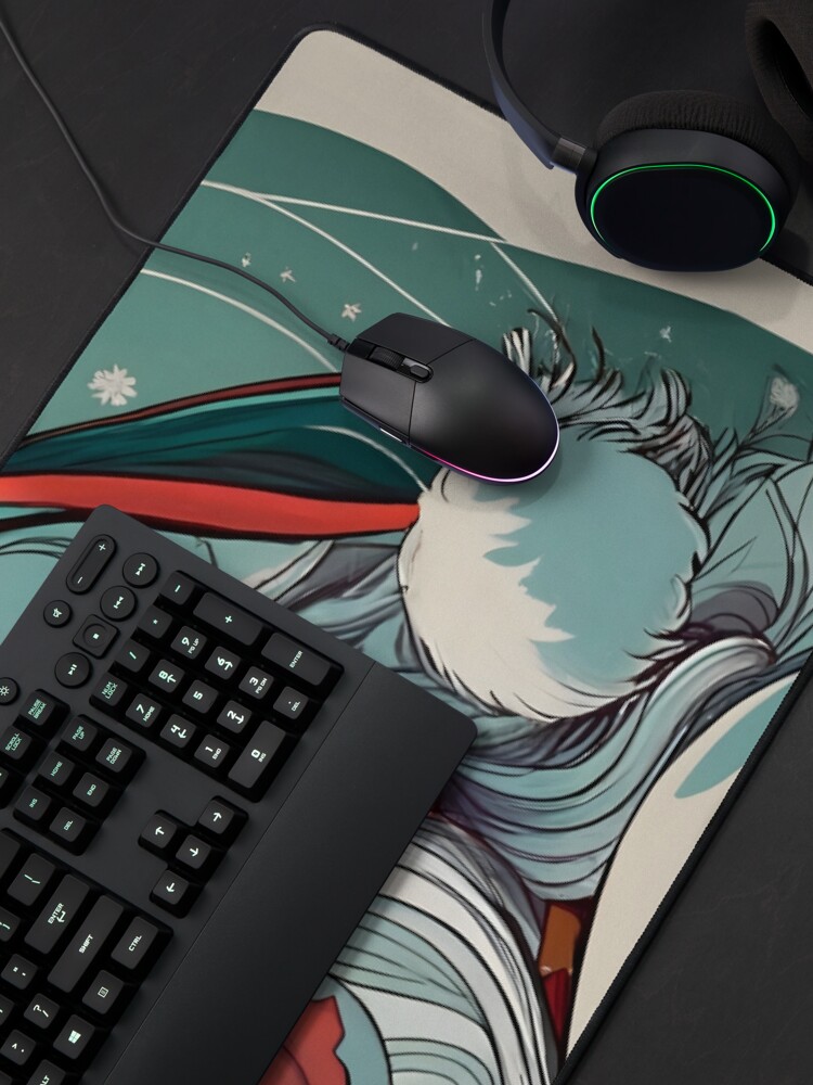 Thumbnail 4 of 5, Mouse Pad, Christmas Santa Claus Portrait drawing designed and sold by Patricks-Art.