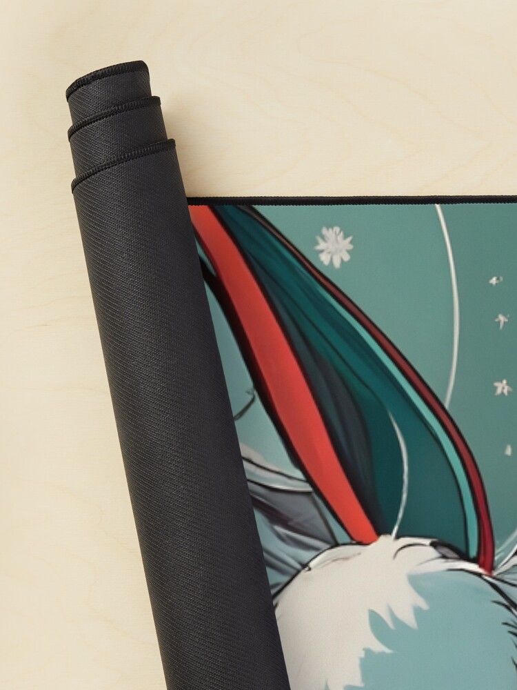 Thumbnail 2 of 5, Mouse Pad, Christmas Santa Claus Portrait drawing designed and sold by Patricks-Art.