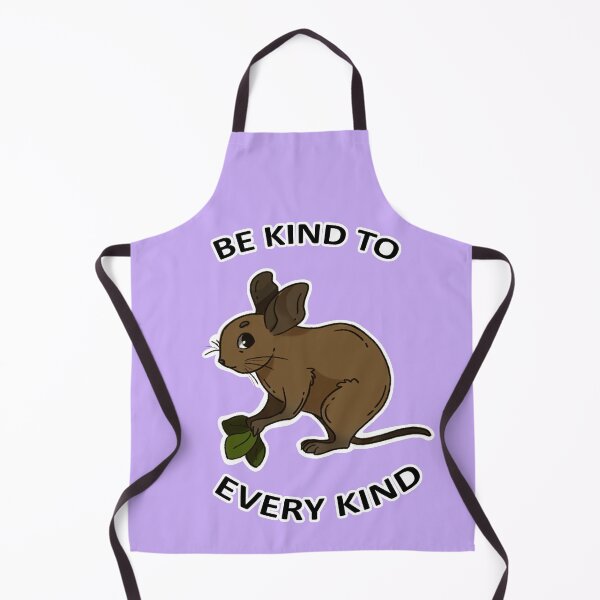 Item preview, Be kind to every kind Degu Animal Text Design Lavender Background designed and sold by keepsketching.