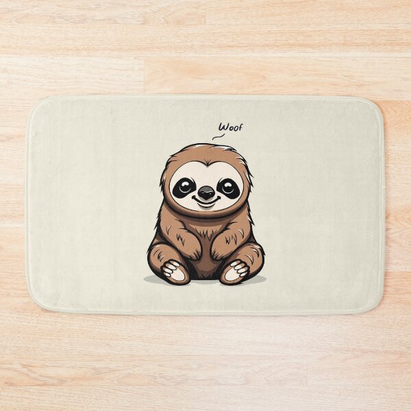 Item preview, Confused Sloth Barking designed and sold by MadSwellDesigns.