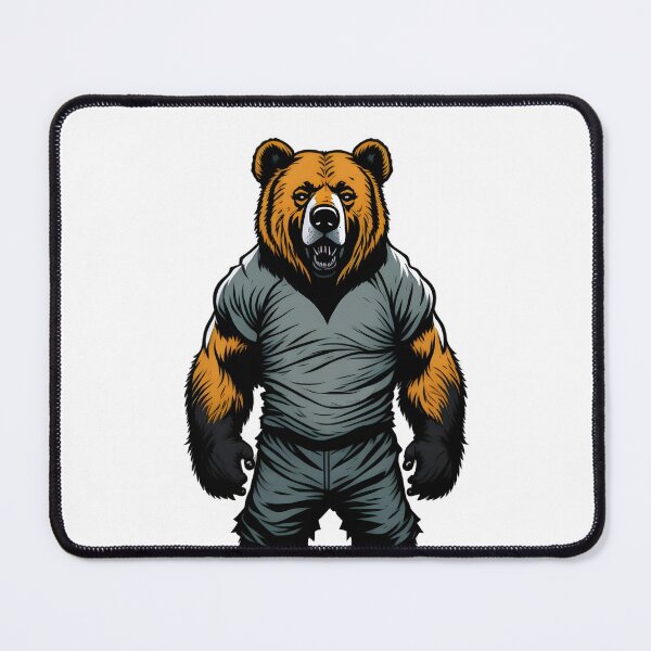 Item preview, Strong Bear Grazer designed and sold by BearsAndSkulls.