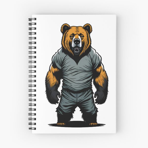 Item preview, Strong Bear Grazer designed and sold by BearsAndSkulls.