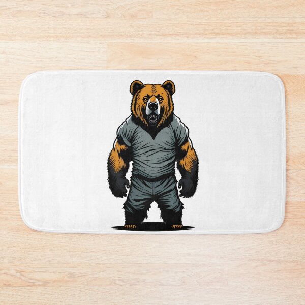 Item preview, Strong Bear Grazer designed and sold by BearsAndSkulls.