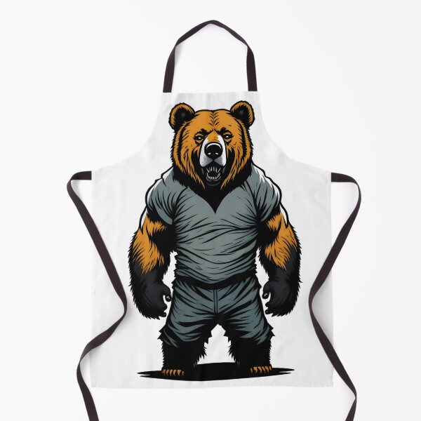 Item preview, Strong Bear Grazer designed and sold by BearsAndSkulls.