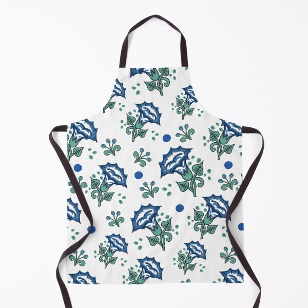 Item preview, Talavera Jimsonweed Flower - Blue 2 designed and sold by elizdesign.