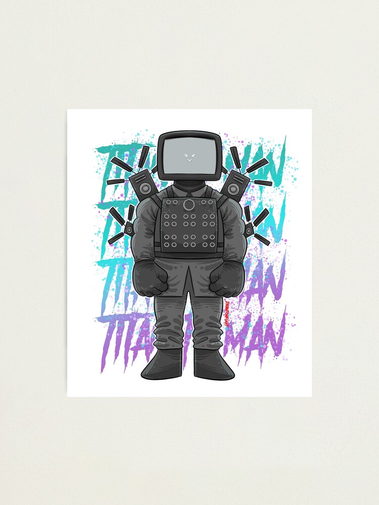 skibidi toilet G man Poster for Sale by DrawForFunYt