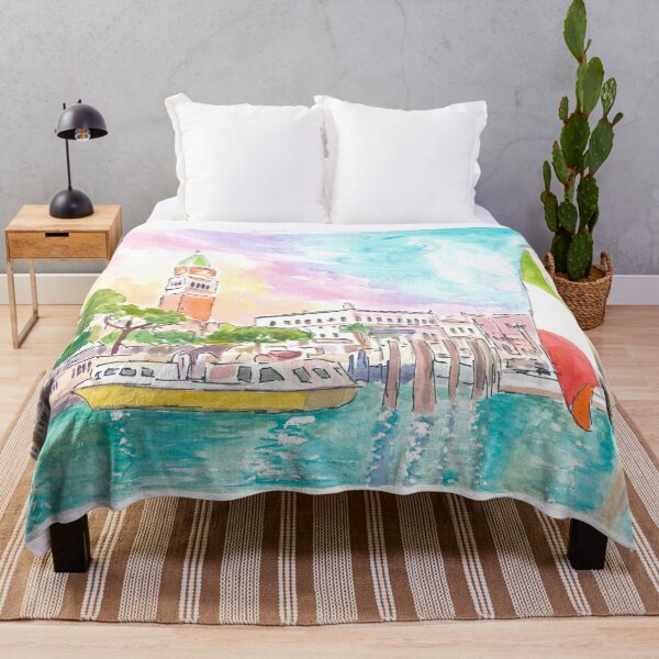 Artikelvorschau, Wunderschöner Vaporetto-Blick auf San Marco, Venedig, Italien entworfen und verkauft von artshop77.