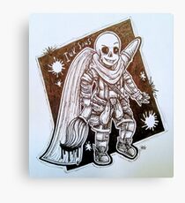 Ink Sans Canvas Print
