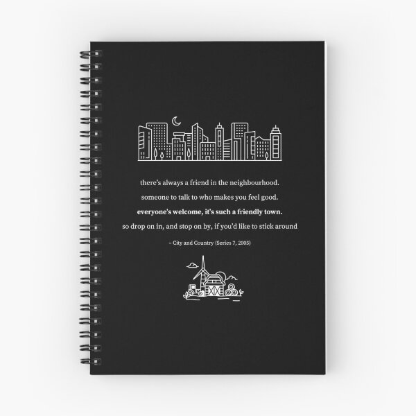 Item preview, Hi-5 City and Country Lyrics (WHITE) designed and sold by timtamsfortini.