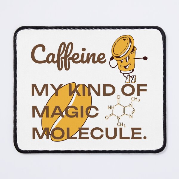 Item preview, Caffeine My Kind of Magic Molecule designed and sold by petplushuman.