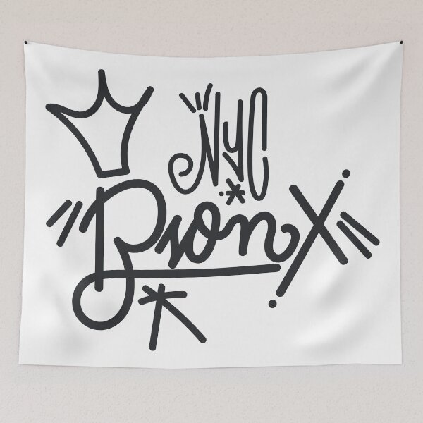 Item preview, Bronx New York Graffiti Tag - Wild Style designed and sold by Boogosh.