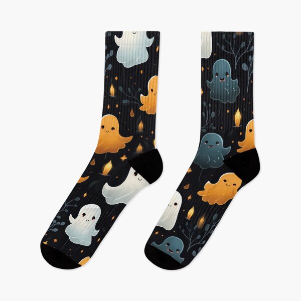Item preview, Ethereal Echoes: Boo-tiful Ghosts Pattern designed and sold by KaleidoKiosk.