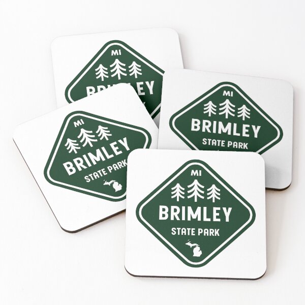 Item preview, Brimley State Park Michigan Rhombus designed and sold by bivenart.