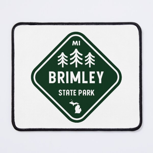 Item preview, Brimley State Park Michigan Rhombus designed and sold by bivenart.