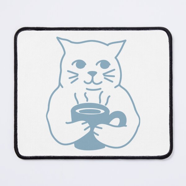 Item preview, Cat Coffee Lineart designed and sold by Dambee.
