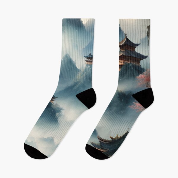 Item preview, Chinese Mountain and Water Landscape Painting - Chinese painting designed and sold by joejiing.