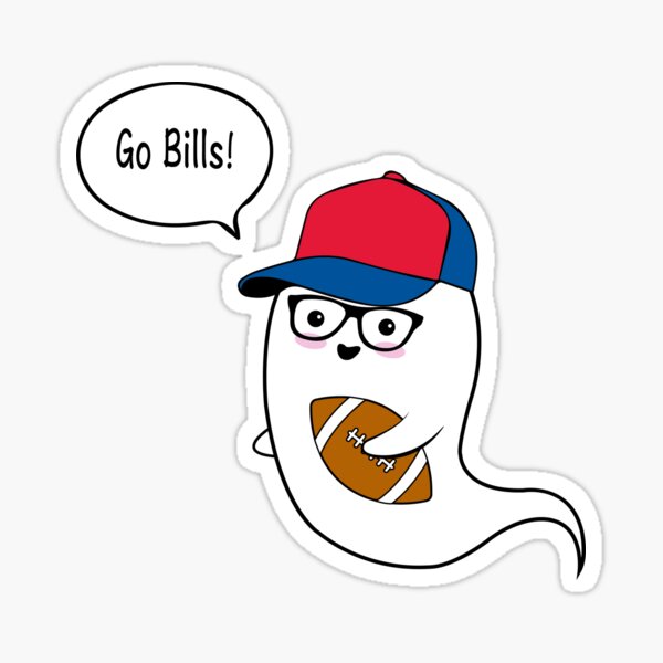 Item preview, Buffalo Bills Ghost designed and sold by TayStraws.