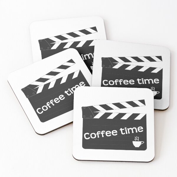 Item preview, Clapboard, coffee time designed and sold by ZnDigitalPrints.