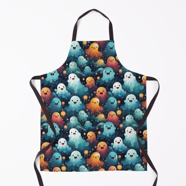 Item preview, Ethereal Echoes: Boo-tiful Ghosts Pattern designed and sold by KaleidoKiosk.