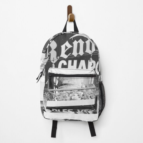 Item preview, Black And White Charles Vergos Rendezvous Charcoal Ribs Memphis Tennessee designed and sold by LisaWootenPhoto.