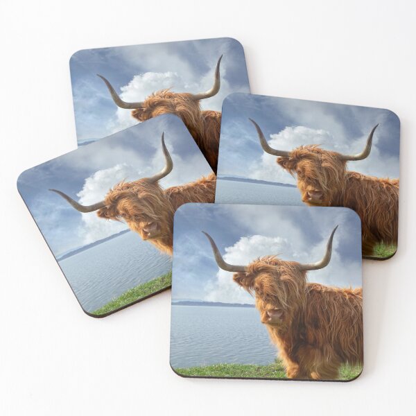 Item preview, Highland Cow, Applecross NC500 Scotland. designed and sold by PhotosEcosse.
