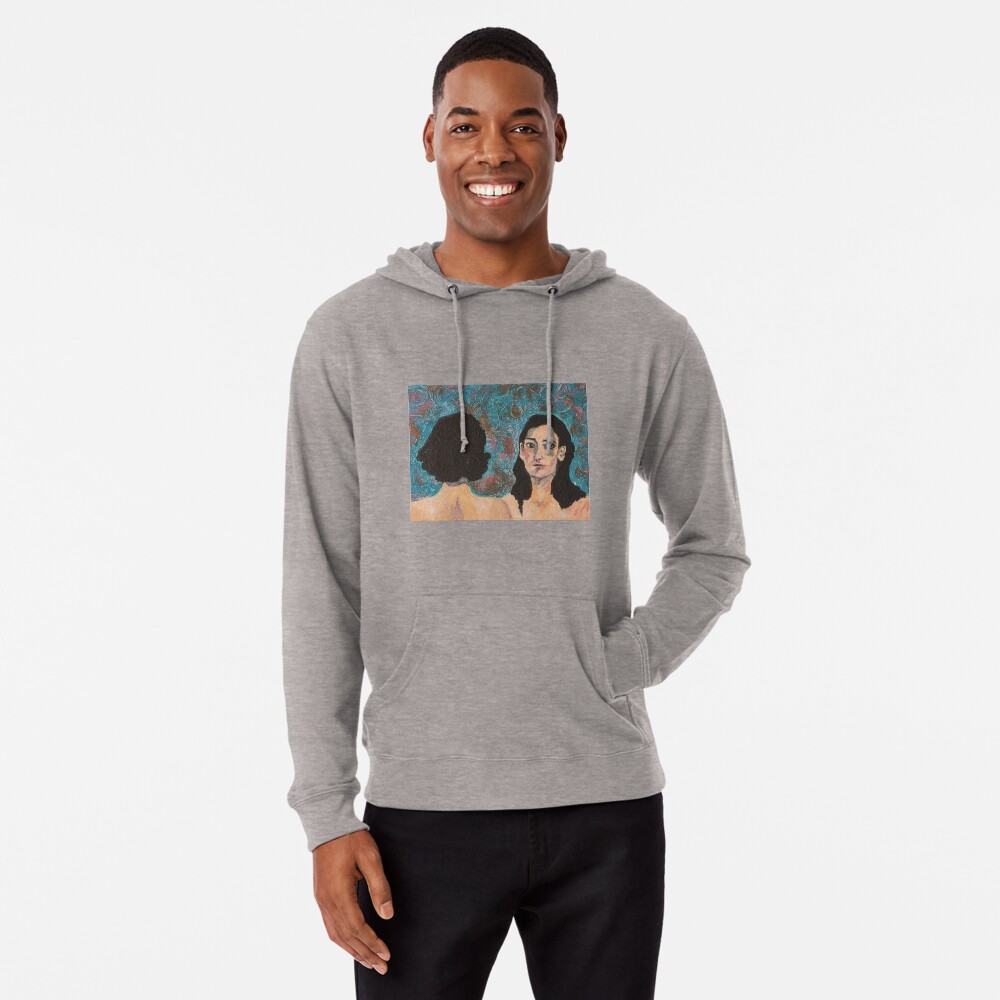Vista previa del artículo con la obra «Sudadera ligera con capucha», diseñado y vendido por NancyisBroke.