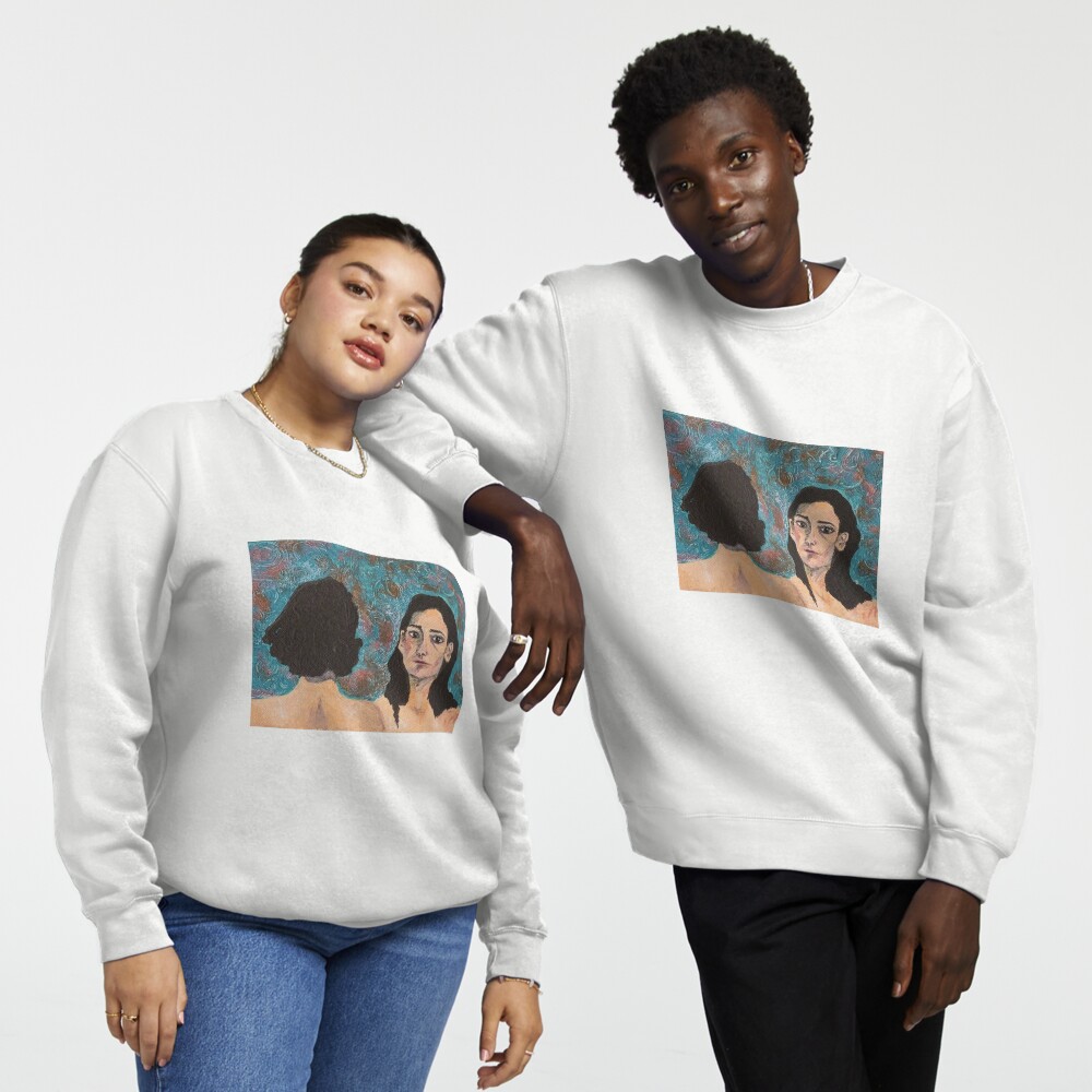 Vista previa del artículo con la obra «Sudadera sin capucha», diseñado y vendido por NancyisBroke.